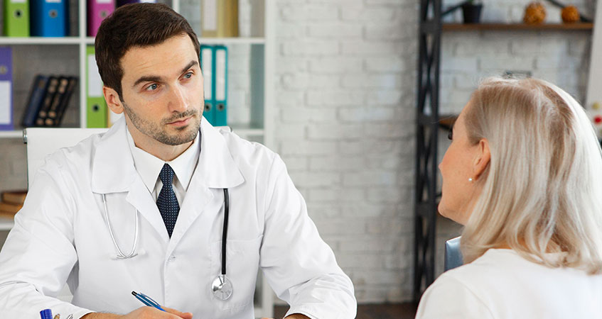 Ask to speak with the CFO or head doctor