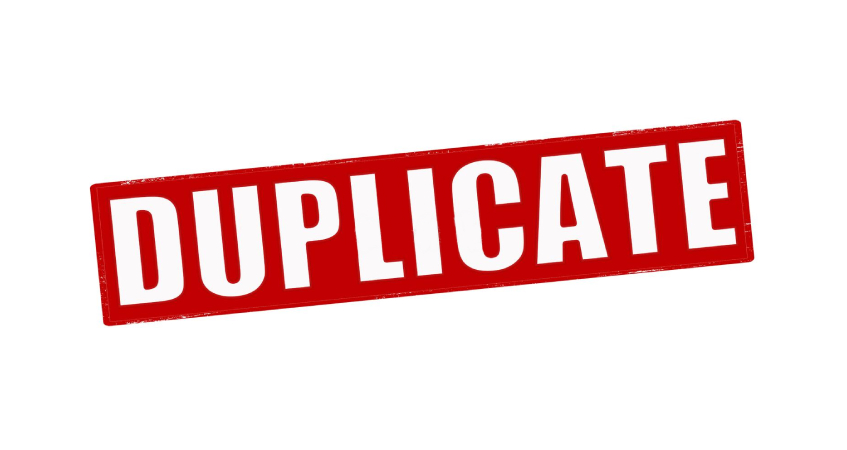 Duplicate billing